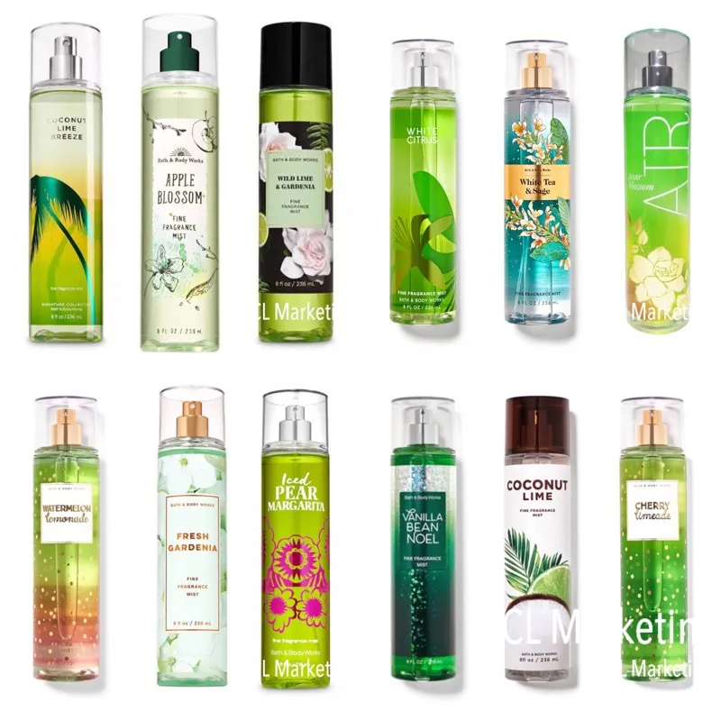 Green bath and body works online perfume