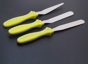 [HCM]COMBO bộ 3 dao chà láng bánh kem INOX