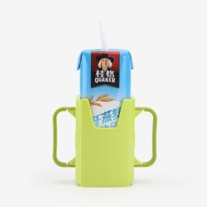 Baby Bottle Holder Kids Universal Juice Pouch Adjustable Milk Box Cup Holders Retractable Adjustable Water Cup