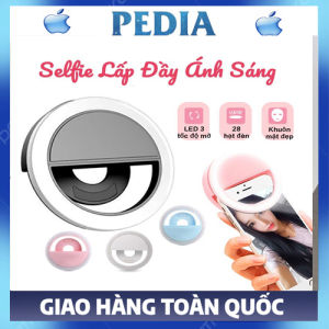 Đèn LED Selfie tạo ánh sáng mịn khi chụp ảnh Đèn selfie hỗ trợ chụp ảnh selfie livestream -