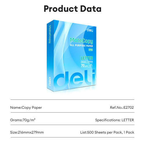 Deli 70 GSM vs 80 GSM Bond Paper: How to Choose the Right Weight for Your Needs