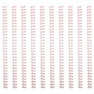 10 Pcs 30 Rings Comb Binding Spines Plastic Binding Combs Office School Supplies for Document Organization