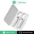 Dao cắt móng tay Mijia Antisplash Sharp Durable Trang chủ Du lịch Thép không gỉ Beauty Mini Scissor Đào Ear Spoon mài chân móng tay kìm Set. 