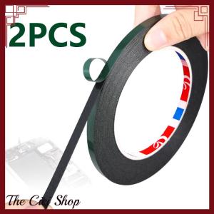 [The Cici Shop] 2PCS 2 3 4mm 10meters Double Sided Sticky Foam Tape Adhesive LCD Screen Frameless For TV Borderless Curved Display Sealing Fix