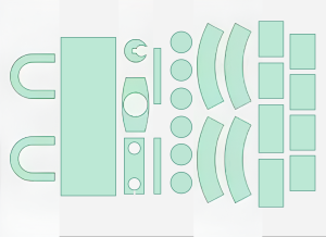 Picotin Hardware protector / luxury bag protector / luxury bag sticker / protective film