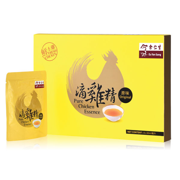 WWS) Eu Yan Sang Pure Chicken Essence 余仁生滴鸡精8 x 60ml