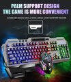 Aigo Gaming Keyboard and Mouse Set E-Sports Machinery Feel Wired and Desktop Computer Key Mouse Home Office. 