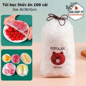Màng Bọc Thực Phẩm Co Giãn Sét 100 Chiếc Siêu Dai Hình Gấu Phukienprocare