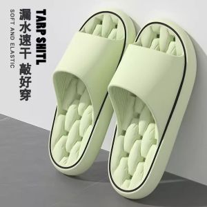 Free Shipping WomenS Summer Outdoor And Indoor Slippers Non-Slip Bathroom Shower Sandals Thick-Soled EVA Slippers For Women And Couples
