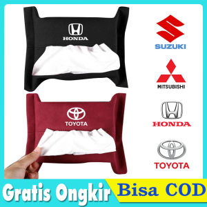KOTAK Tisu TEMPAT TISSUE HEADREST MOBIL degan LOGO Emblem