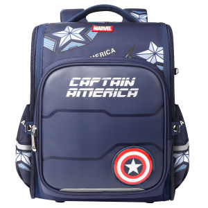 (SG Seller) Disney Children School Bag For Boys Girls Iron Man Spider Man Captain America Primary Student Bag Shoulder Orthopedic Backpack Kids Backpacks BA5914-WJ67