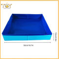 [deveodo] Foldable PVC Sandbox Square Sand Play Pool for Kids Pets Portable Beach Toy Pet Bath Tub Reinforced Base Reusable Sand Play Kit. 