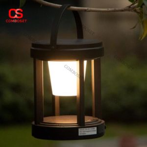 Đèn LED Năng Lượng Mặt Trời Dáng Lồng Vuông Trang Trí Sân Vườn