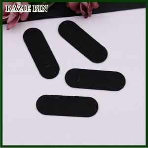RAZIE BIN 100pcs hình bầu dục không dệt xé thả snap clip miếng đệm hình chữ nhật cảm thấy miếng vá appliques cho hình chữ nhật kẹp tóc phụ kiện
