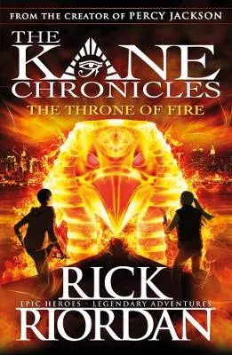 The Throne of Fire (The Kane Chronicles Book 2) PAPERBACK (9780141335674)