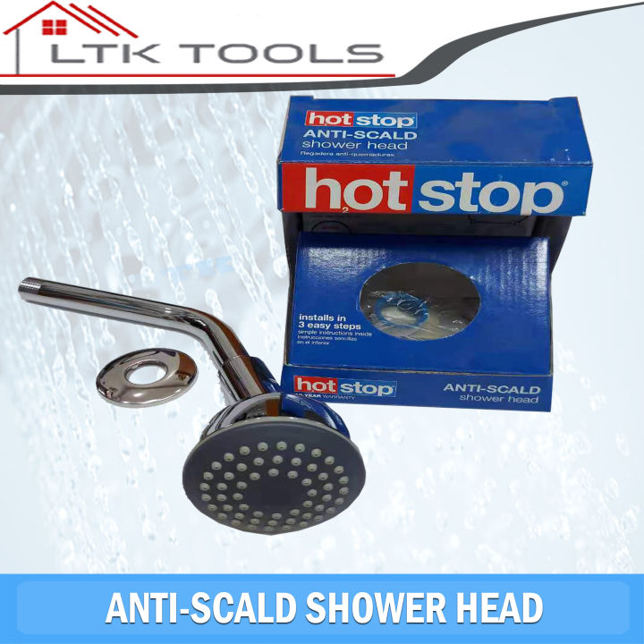 Hotstop antiscald shower head Lazada PH