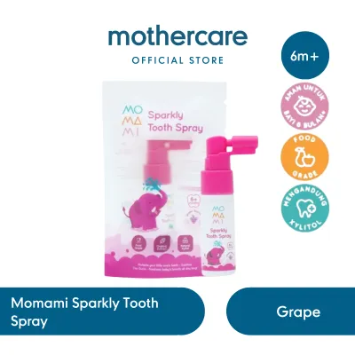 Momami Sparkly Tooth Spray 20ml - Semprotan Perawatan Gigi Anak