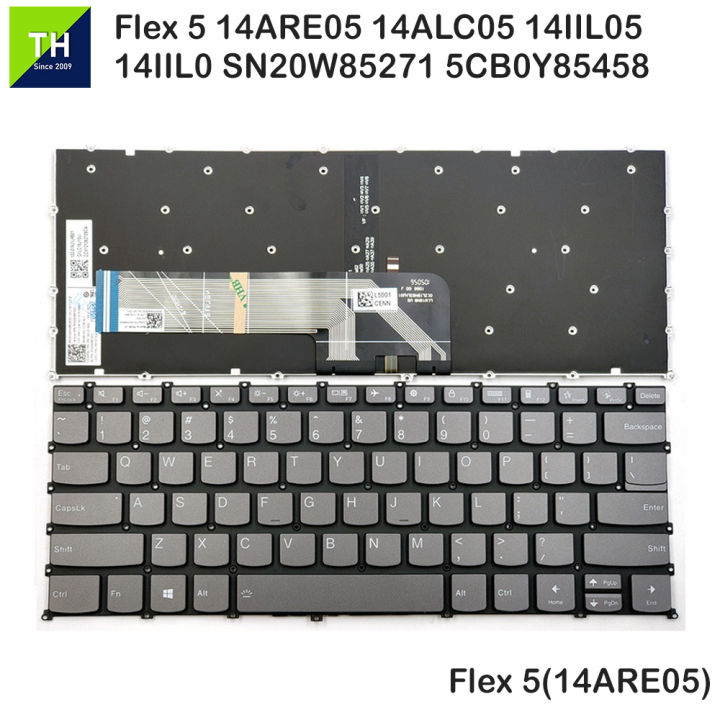 Clavier AZERTY Français Rétroéclairé Pour Lenovo Flex 5 14ALC05 - Marque Kinpower - Neuf