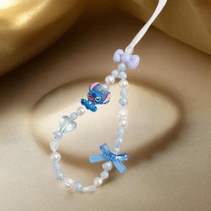 stormtime fE Cute Stitch Mobile Phone Lanyard Outdoor Anti-lost Hanging Rope Keychain Phone Chain For Key Bag Camera Earphone Pendant