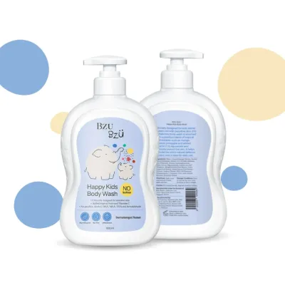 BZU BZU KIDS SERIES -BODY WASH / SHAMPOO / TREATMENT 600ML