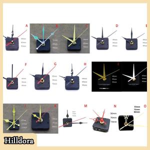 [Hilldora] แขวน DIY นาฬิกาควอตซ์นาฬิกาเงียบการเคลื่อนไหวนาฬิกานาฬิกาควอตซ์ซ่อมแซมนาฬิกา