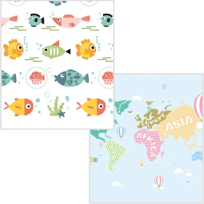 200x180x1.5cm Baby Play Mat Crawling Mat Foldable Waterproof XPE Playmat