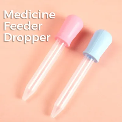 Multi-Purpose Liquid Dropper Safe Silicone Baby Medicine Feeder No BPA