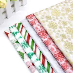 BWNTIX Snowflake 5066CM Home Decoration Party Supplies Craft Paper Christmas Gift Christmas Decorations Wrapping Paper packaging Supplies Tissue Paper