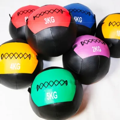 🇸🇬Ready Stock!! Crossfit PU Wall Ball Medicine Ball