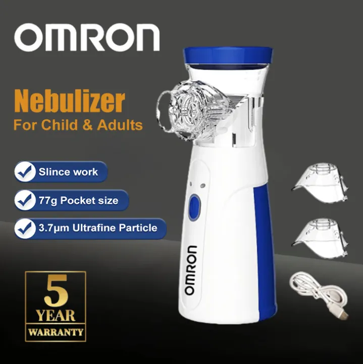 Onro Inhaler Omron Handheld Nebulizer Portable Inhaler for Cough and Asthma Quiet ...