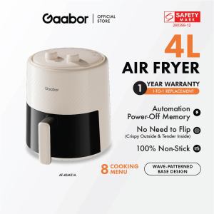 Gaabor Air Fryer 4L Oven 8 Menu Function Non-Stick Coating Oil-Free Roaster AF-40M01A