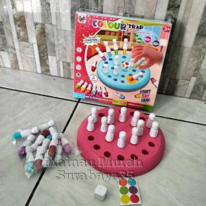 Mainan Anak Chess Game Colour Trap AR 87 Mainan Edukasi Melatih Daya Ingat Anak Murah | Mainan Meningkatkan Motorik Anak Terbaru Bahan Berkualitas Kemasan Kardus | Mainan Fun Game Bersama Keluarga Dan Teman