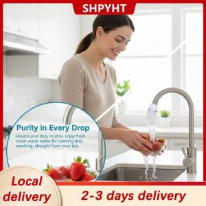[COD] SHPYHT Local delivery Ship within 24 hours 20pcs Faucet Water Filter Cotton Pads Purification for Household Drinkable Water Quality Improvement for Kitchen and Bathroom Sink Use Long Lasting