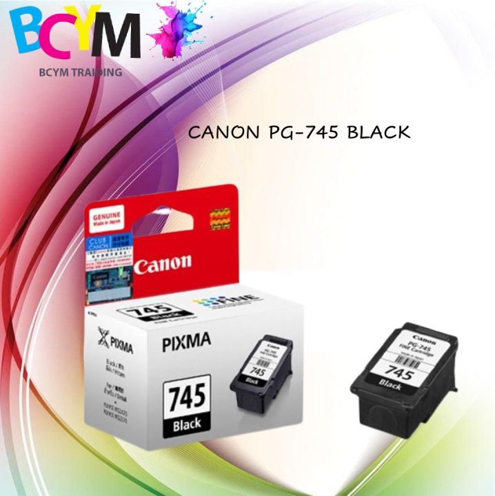 Canon 745 Pg 745 Black Original Ink Cartridge Lazada Ph 4906