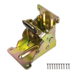 Folding Furniture Hinge Bracket Foldable Table Feet Hinges Self-Locking Desk Hinges Support Hardware