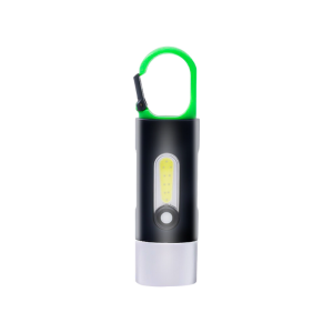 High Power LED Flashlight IP55 Waterproof Portable Keychain Light Rechargeable Work Light Warning Lights for Outdoor Camping