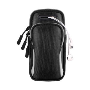 Gym Sports Armbag for Running Armband Outdoor Sweatproof Breathable Armbag 6.5" Phone Storage Bag