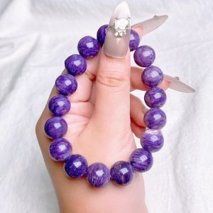 [现货] 12mm 紫龙晶手串｜转霉气 × 安神稳心 × 强化正能量｜Charoite Bracelet｜Protection • Calm • Positivity