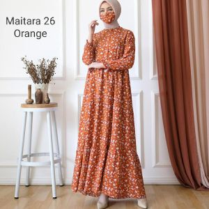 Gamis JASMIN CERUTI Kondangan Pesta Elegan Wanita Homey Dress Muslim