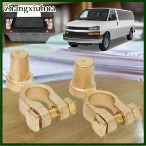 zhangxiuhua 1 Pair Auto DIY Accessories SAE To JIS Car Battery Terminal Connector Positive Negative Top Post Battery Terminal