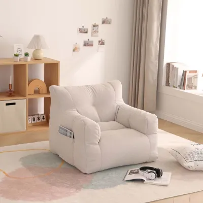 Ghế sofa lười tatami hạt xốp cỡ nhỏ ghế đơn siêu bền và nhẹ phong cách Nhật Bản