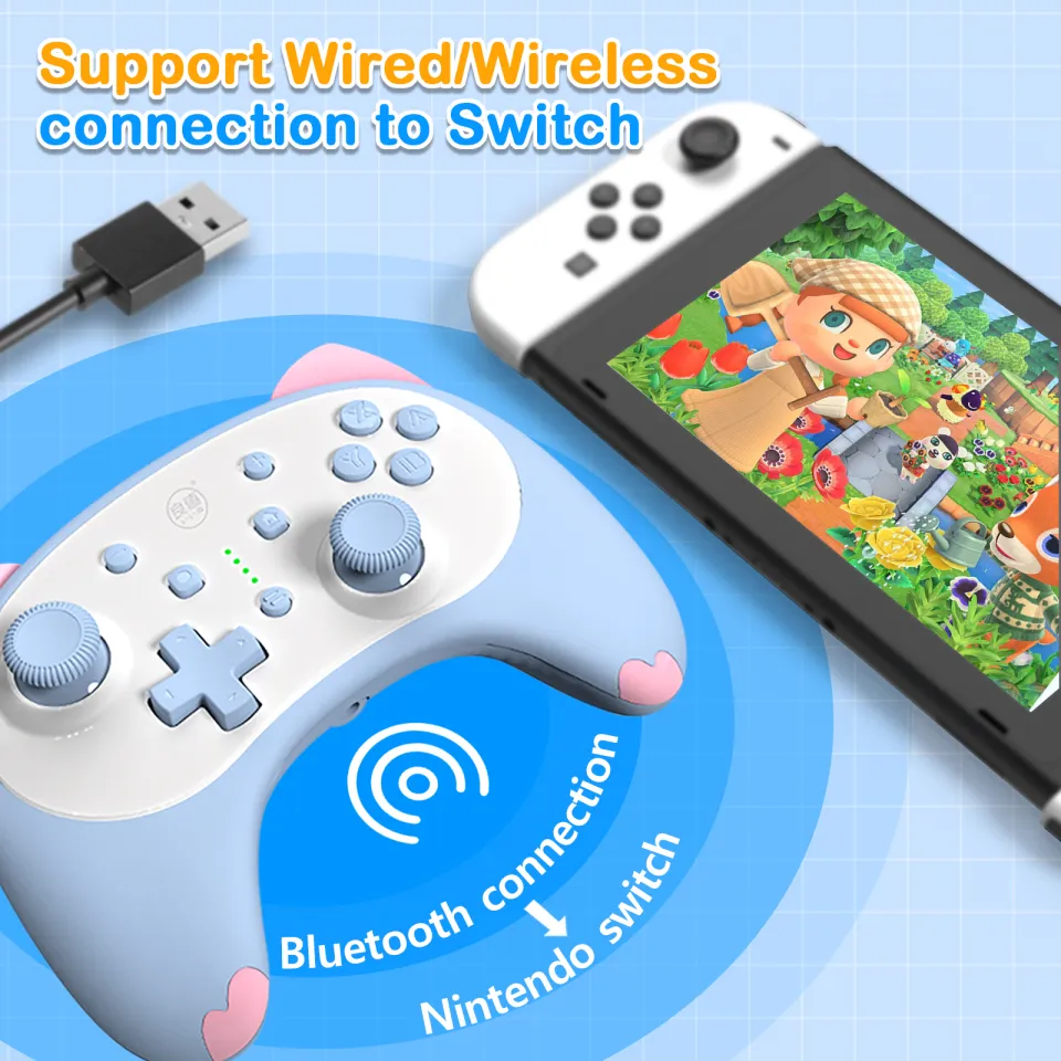 IINE Cartoon Kitten Wake up&Voice Wireless Controller headset