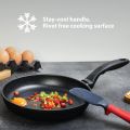 14/16/18cm Non-Stick Fry Pan Skillet, Frying Pan, HD Nonstick Diamond Coated Aluminum Skillet - Dishwasher Safe and Oven Safe Fry Pan. 