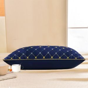 48*74cm Ultra Soft Skin-Friendly Hotel Quality Microfiber Pillow for Neck Support Comfortable Sleep