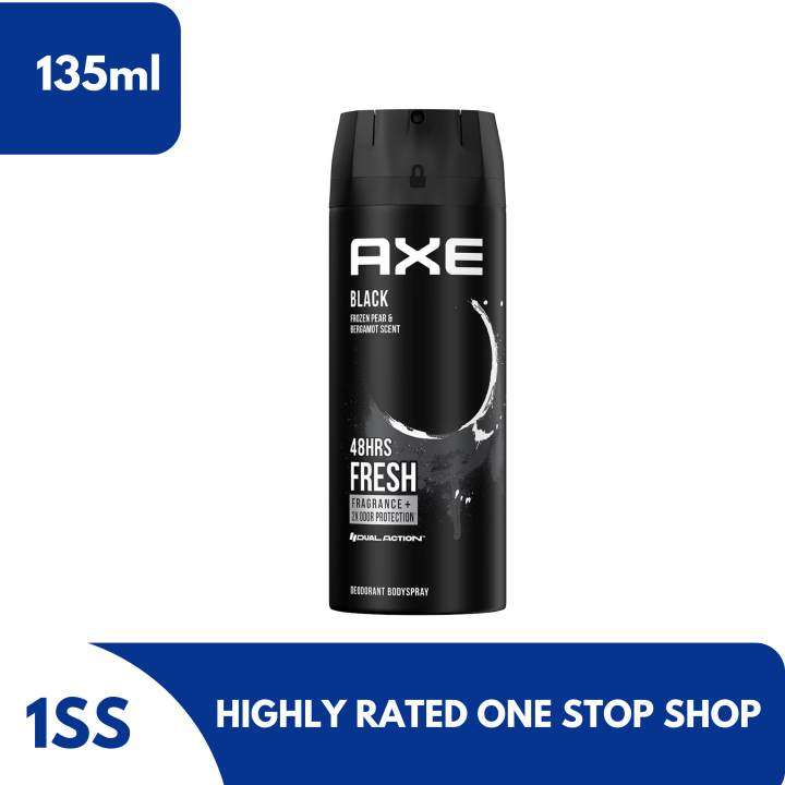 Axe Body Spray Black, 135ml Lazada PH