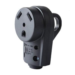 Car Campers 30AMP 125V Heavy Duty Electrical Connectors Power Plug Metal ABS Terminals For Reliable Power Transfer