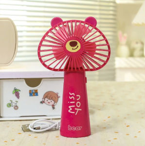 Quạt cầm tay hoạt hình sạc USB LILA QUATLOTSO532