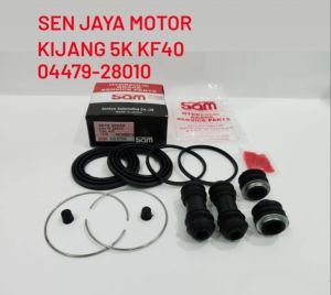 CALIPER KIT SAM KARET SEAL KIT REM CAKRAM DEPAN KIJANG SUPER 5K KF40 GRAND EXTRA 04479-28010