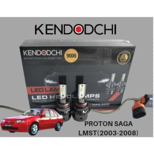 🔥READY STOCK🔥KENDODCHI 2Pcs 9006 LED Car Headlight FOR PROTON SAGA LMST(2003-2008)  product by Malaysia