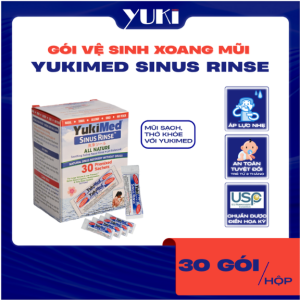 Muối rửa mũi xoang YUKIMED®sinus Rinse